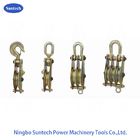 Single Sheave Tower Erection Tools, Steel Pulley Block For Lifting / Hoisting