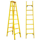 8m FRP Fiberglass Extension Ladder Construction Tower Erction Tools