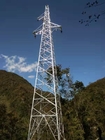 Galvanized Angle Steel Cross Arm Transmission Line Tower