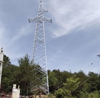 High Wind Tolerance 110kV 132kV Monopole Cellular Transmission Tower