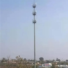 Wear Resistant 10 - 750KV Monopole Telecom Tower ASTM Approved