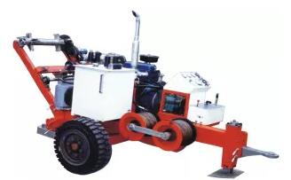 30kn Transmission Line Stringing Equipment , Hydraulic Cable Puller