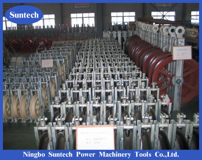 Conductor Wire Rope Pulley Block Transmission Line Stringing Blocks
