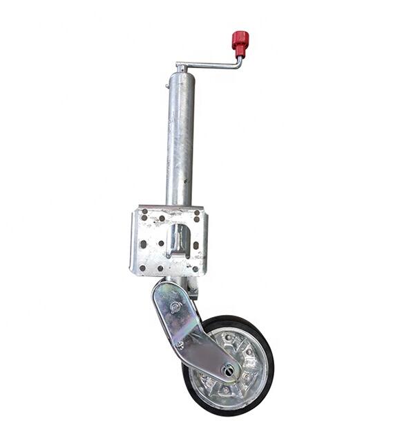 350kg Loading 240mm Extension Heavy Duty Jockey Wheel For Caravan