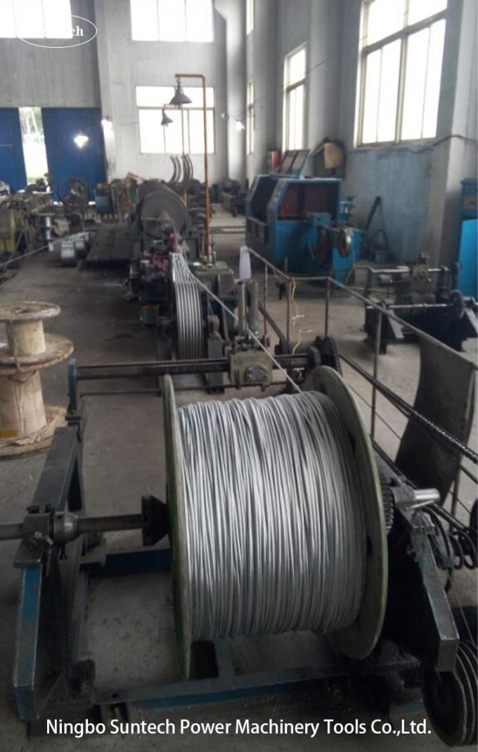 Pilot String Rope 360kN 24mm Braided Steel Pilot Wire Rope For Overhead Line Stringing