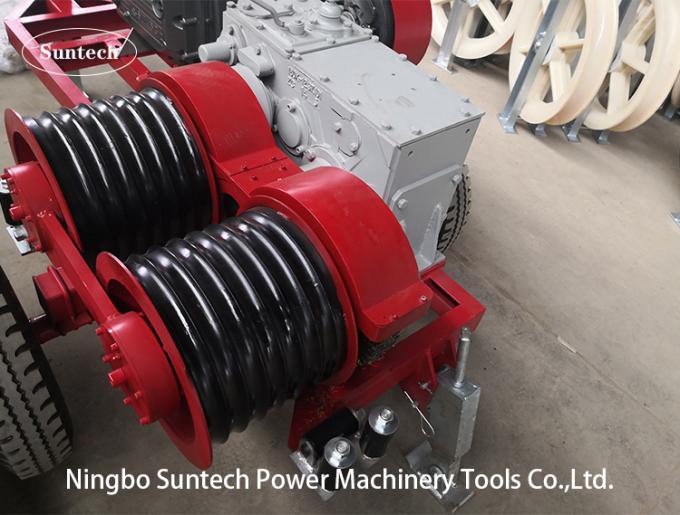 Diesel Engine Powered Cable Pulling Winch Machine In Tower Power ...