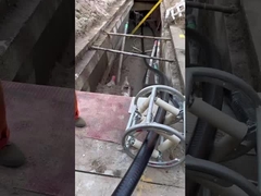 10KN Underground Round Fram Cable Roller