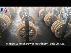 660mm Nylon Rollers Conductor Stringing Blocks For Overhead Bundled Cable