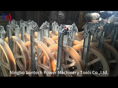 916mm Bundled Conductor Stringing Pulley Blocks For Overhead Line