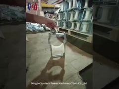 5kn Light Nylon Aerial Cable Stringing Block Roller With Hook