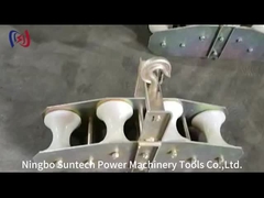 Four Wheels Optical Fiber Combined Stringing Block Pulley Opgw Stringing Tools