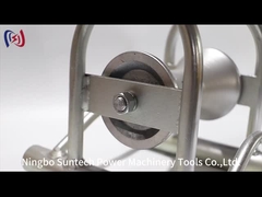 160x165mm Galvanzied Aluminum Heavy Duty Cable Rollers