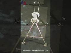 Underground Cable Ground Roller Steel Pipe Elevated Pulling Tools