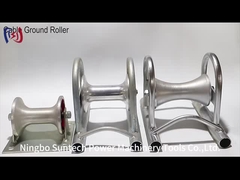 140*160 Steel Electric Cable Pulley Wheel Conductor Stringing Tools