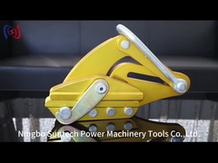 SKL 25 Self Gripping Come Along Clamp Aluminum Titanium Alloy With Parallel Jaw