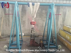 70 KN Underground Cable Reel Stand For Stringing Construction