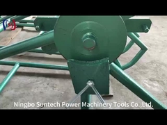 ISO 15101 59kg Hydraulic Tensioner Electrical Cable Reel Stands For Overhead Line