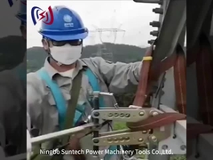 ISO JQJ Angle Steel Cutter Underground Cable Pulling Tools