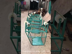 Four Bundle Conductors Overhead Line Bicycle Overhaul Vehicle Inspection Trolley