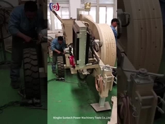 Construction Cable Stringing Equipment Hydraulic Puller Tensioner