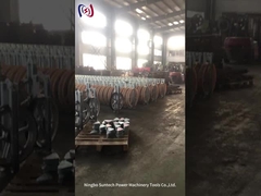 Single Sheave Tower Erection Tools, Steel Pulley Block For Lifting / Hoisting