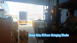 822mm Conductor Stringing Block Heavy Duty Power Line Tools