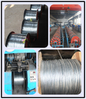 High Tension Stranded Galvanized Steel Wire Free Cutting For Construction