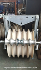 60kn Conductor Stringing Blocks Transmission Line Grounding Roller