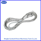 Gloss Cable Pulling Accessories Wire Rope Pulling Grip For Communication Lines