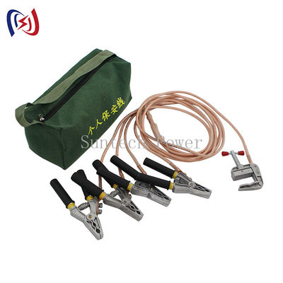 Quality  Three phase 25mm Plug Construction Earth Wire Personal Grounding Wire Safety Tools factory