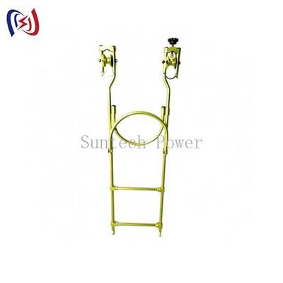 quality  Professional Hanging Rope Ladder Inspection Trolleys with 1-1.8MM Length and 4.5-8KG Weight for 35% More Stable Transmission Line Maintenance factory