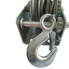 Light Weight Small Manual Hand Winch With Soft Rubber Handle 800lbs