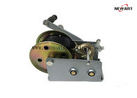2000 Lb Manual Cable Winch / Color Zinc Plated Boat Trailer Winch With Strap