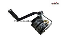 680kg Two Cables Worm Gear Manual Hand Crank Winch