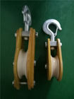 50KN Nylon Sheave Insulated Hoisting Tackle Stringing Tools