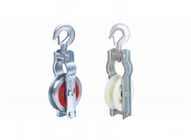 20KN Transmission Line Earth Wire Grounding Conductor Stringing Pulley Block
