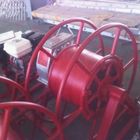 5 Ton Belt Drive Recovery Wire Take-Up Machine Diesel Gasoline Engine Big Drum Mobile Traction Cable Pulling Winch