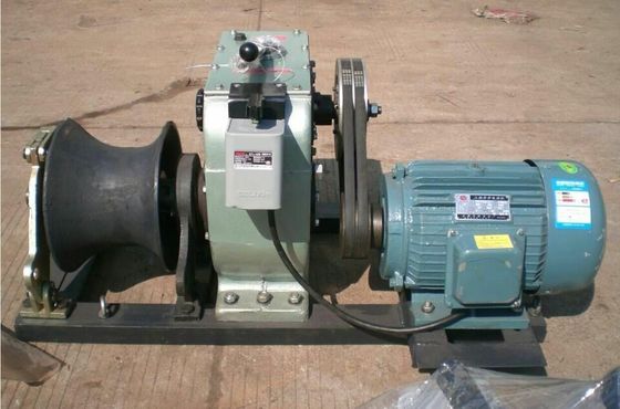 JJM5-D 5 Ton Cable Winch Puller Electric Hoisting Used In Power Transmission