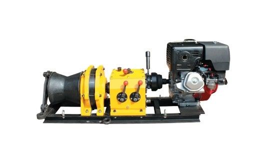 Gasoline Powered 5RPM Cable Winch Puller