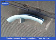 Galvanized Steel Bend Plate Cable Protection Guard For Single Roller