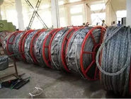 360kN 24mm Braided Steel Pilot Wire Rope For Overhead Line Stringing
