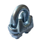 Power Line Carbon Steel Preformed Adjustable Wire Rope Clip Clamp ISO9001