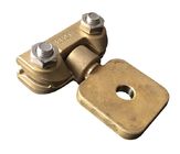 Ball Blast Trolley Line Brass Wire Bracket Clamp For Transmission Tower