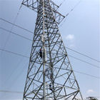ASTM A123 Galvanized Lattice Steel Tower For Transmission Line