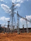 10 - 1000KV Electric Power Transmission Lattice Steel Towers