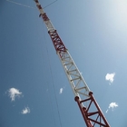 15 - 80m Height Galvanized 3 Legged Tubular Steel Tower For Telecommunication
