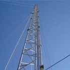 Self Support Tubular Telecom Tower 15 - 60m Height For Signal Transmission