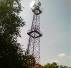 ASTM A123 HDG Angle Steel Mosaic Mobile Communication Tower