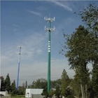 Wear Resistant 10 - 750KV Monopole Telecom Tower ASTM Approved