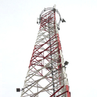 Galvanised 220kv Lattice Structure Transmission Tower For Communication